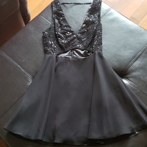 Bebe black dress